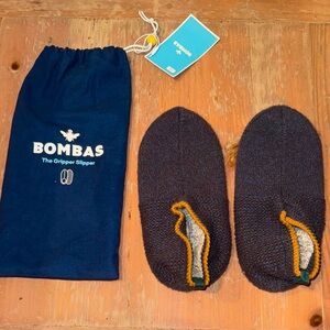 Bombas Men's Gripper Slipper Socks - Blue